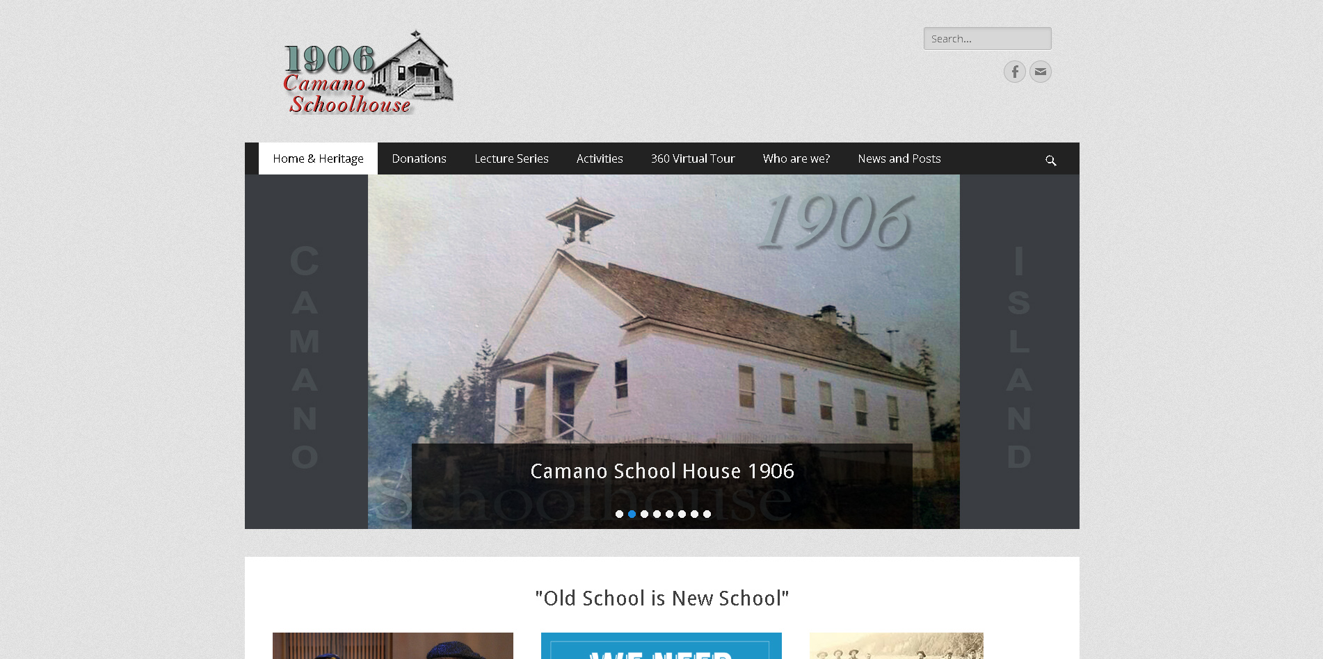 1906 Camano Island Schoolhouse